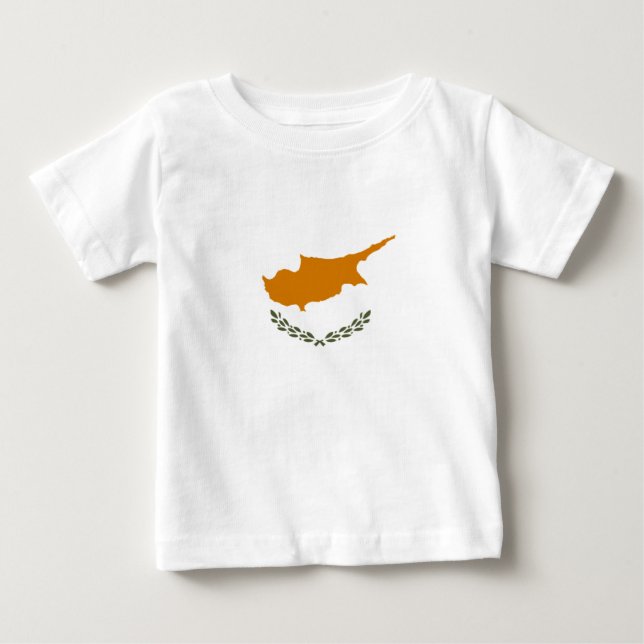 Flag of Cyprus (Greek Cypriot) Baby T-Shirt (Front)