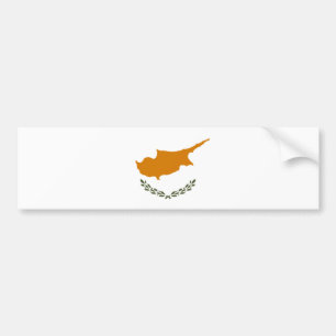 Flag of Cyprus (Greek Cypriot) Bumper Sticker