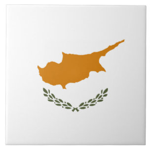Flag of Cyprus (Greek Cypriot) Tile