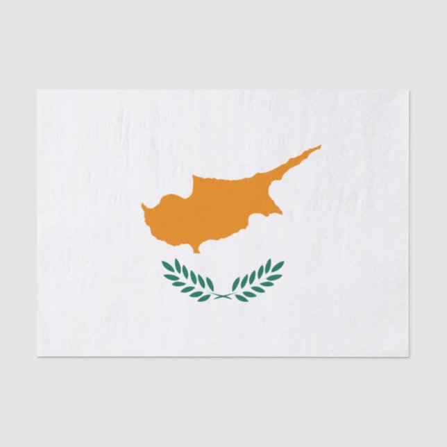 Flag of Cyprus Tissue Paper (Front)