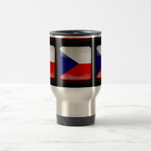 Flag of Czech Republic Travel Mug