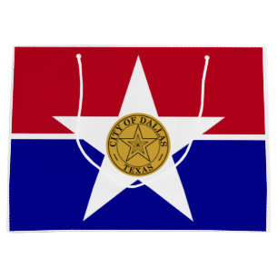 Flag of Dallas (Texas) Large Gift Bag