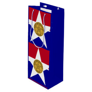 Flag of Dallas, Texas Wine Gift Bag