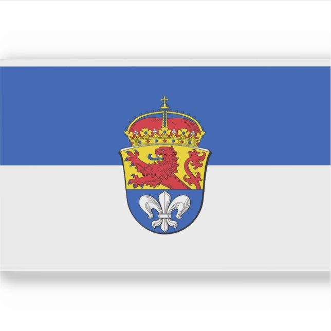 Flag of Darmstadt, Germany (Front)