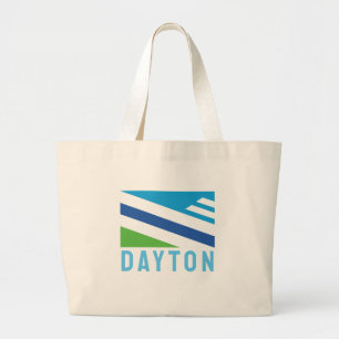 Flag of Dayton, Ohio (2021) Large Tote Bag