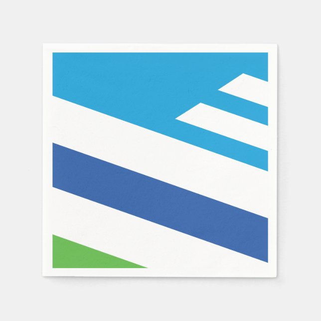 Flag of Dayton, Ohio Napkin (Front)