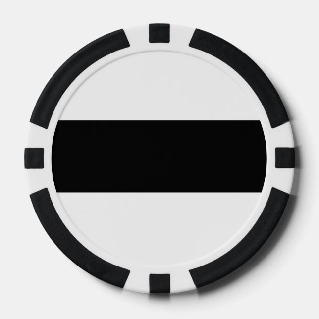 Flag of Delft Poker Chips (Front)