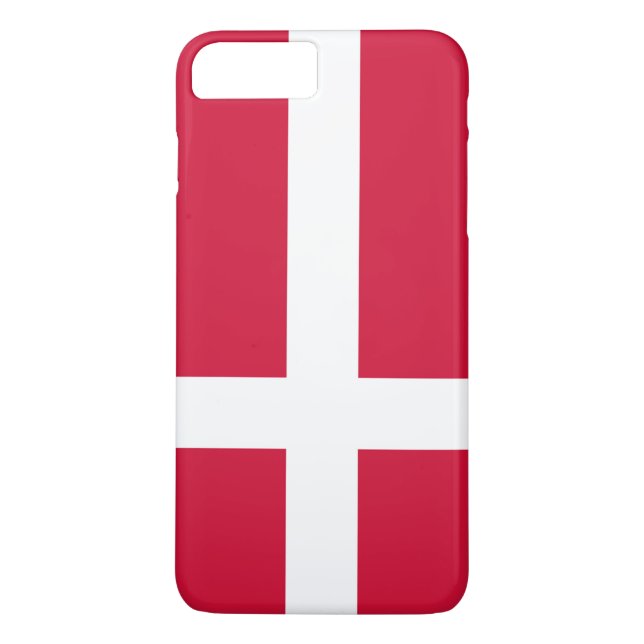 Flag of Denmark Case-Mate iPhone Case (Back)