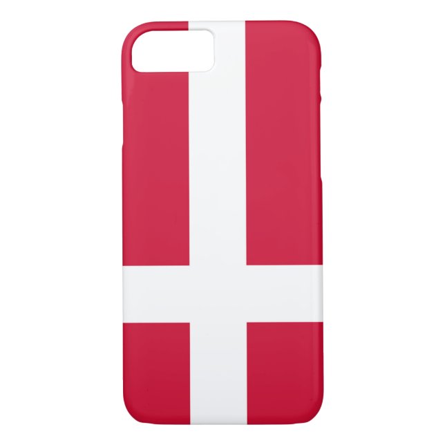 Flag of Denmark Case-Mate iPhone Case (Back)