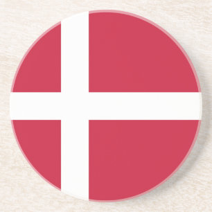 Flag of Denmark Coaster