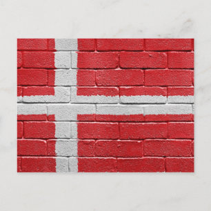 Flag of Denmark Postcard