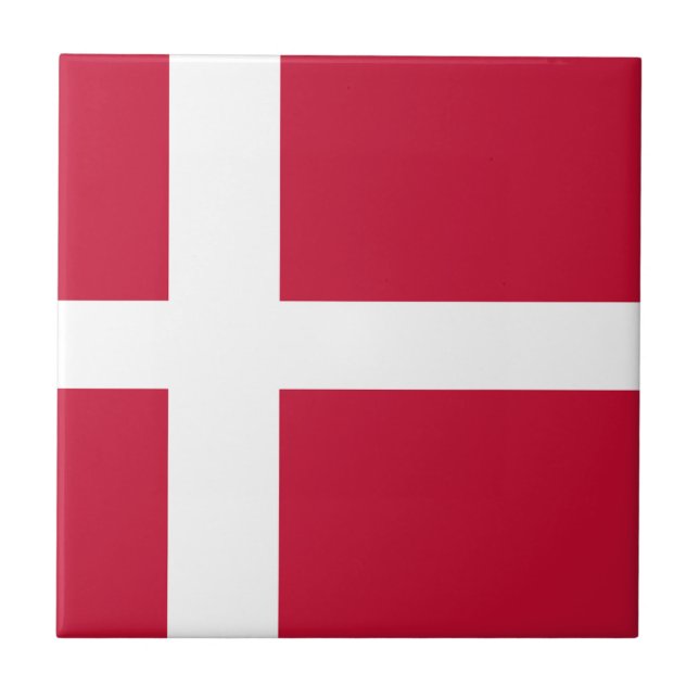 Flag of Denmark Tile (Front)
