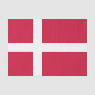 Flag of Denmark Tissue Paper