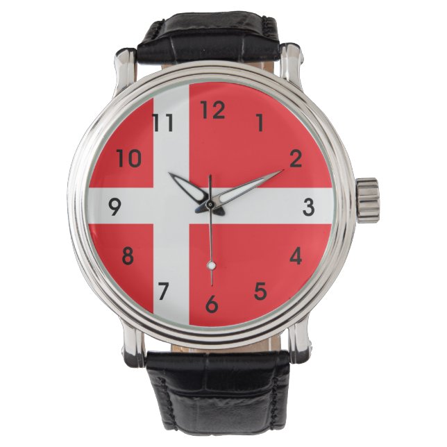 Flag of Denmark Watch (Front)