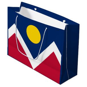 Flag of Denver, Colorado Large Gift Bag