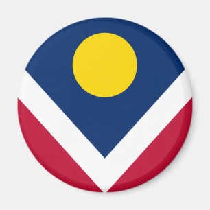 Flag of Denver, Colorado Magnet