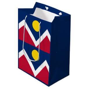 Flag of Denver, Colorado Medium Gift Bag