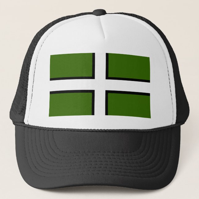Flag of Devon Trucker Hat (Front)
