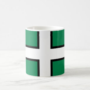 Flag of Devon (UK county) Coffee Mug