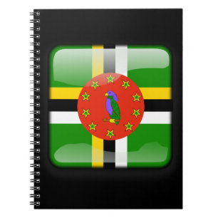 Flag of Dominican Republic Spiral Notebook