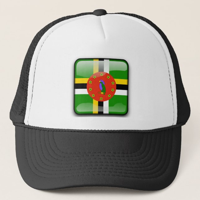 Flag of Dominican Republic Trucker Hat (Front)