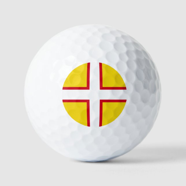 Flag of Dorset  Golf Balls (Front)
