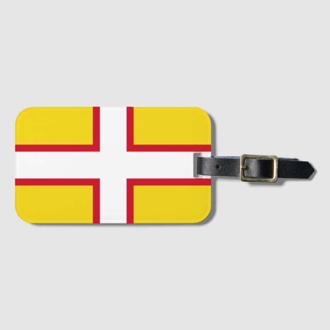 Flag of Dorset  Luggage Tag (Front Horizontal)