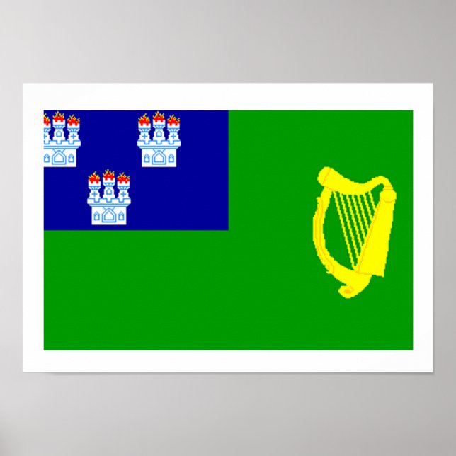 Flag of Dublin Poster (Front)