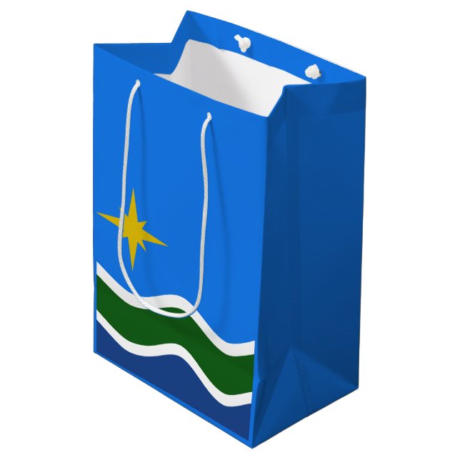 Flag of Duluth, Minnesota Medium Gift Bag (Front Angled)