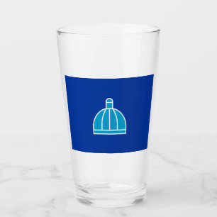 Flag of Durban (South Africa) Glass