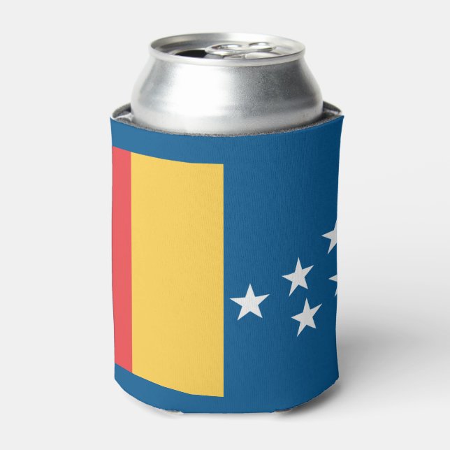 Flag of Durham, North Carolina Can Cooler (Can Front)