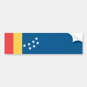 Flag of Durham (North Carolina, USA) Bumper Sticker