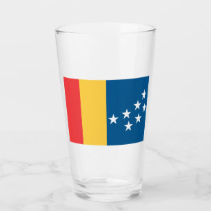 Flag of Durham (North Carolina, USA) Glass