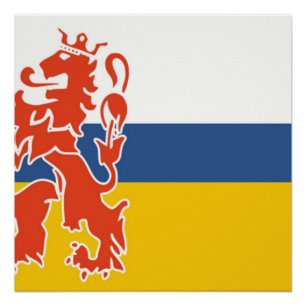 Flag of Dutch Limburg Poster