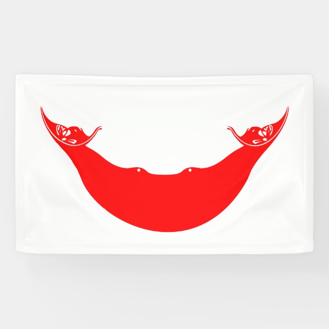 Flag of Easter Island (Rapa Nui) Banner (Horizontal)