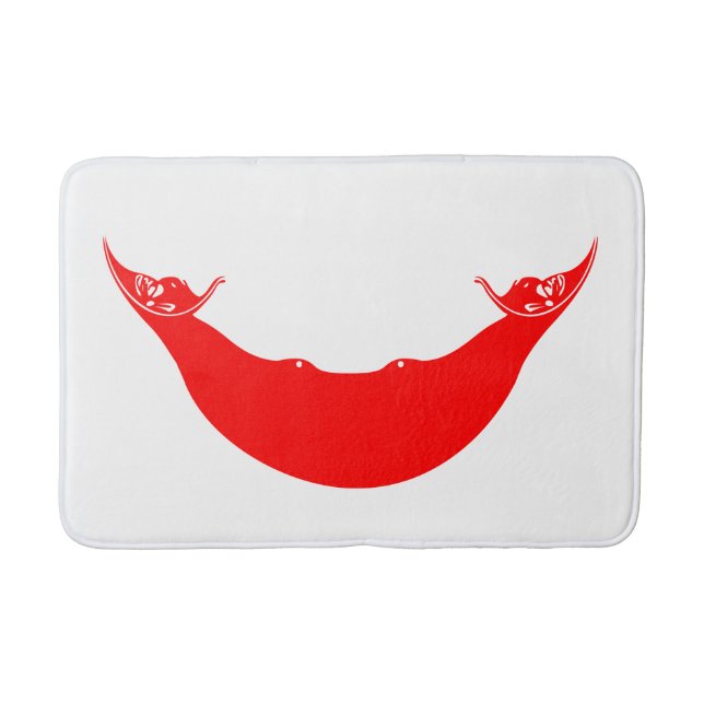 Flag of Easter Island (Rapa Nui) Bath Mat (Front)