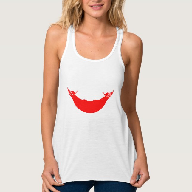 Flag of Easter Island (Rapa Nui) Singlet (Front)