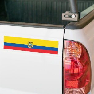 Flag of Ecuador Bumper Sticker