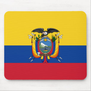 Flag of Ecuador Mouse Pad