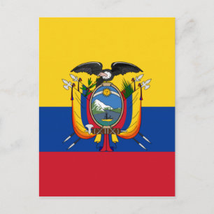 Flag of Ecuador Postcard