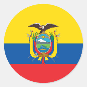 Flag of Ecuador Sticker