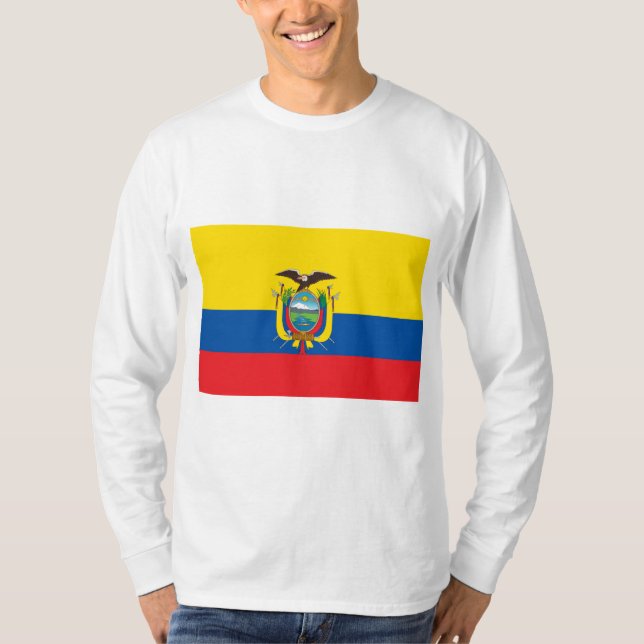 Flag of Ecuador T-Shirt (Front)