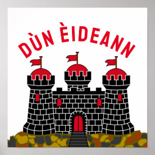 Flag of Edinburgh - SCOTLAND Poster