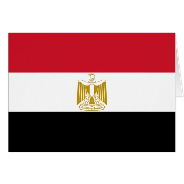 Flag of Egypt (Front Horizontal)