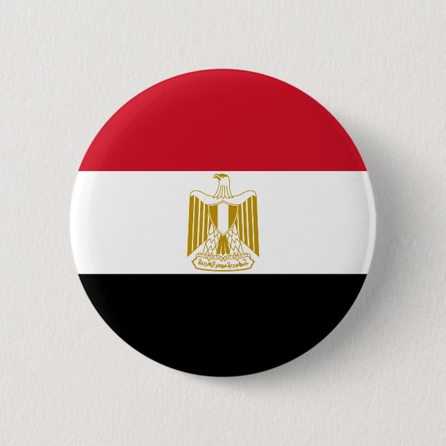 Flag of Egypt Button (Front)