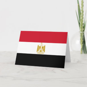 Flag of Egypt Card