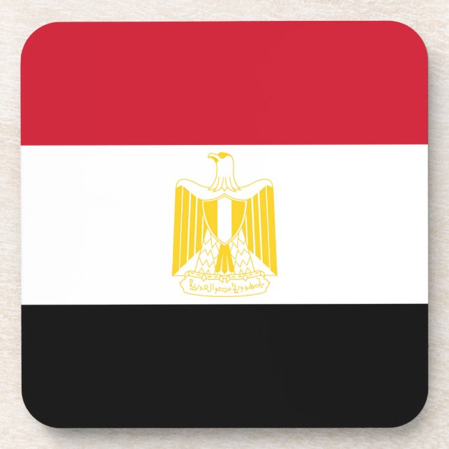 Flag of Egypt Coaster (Front)