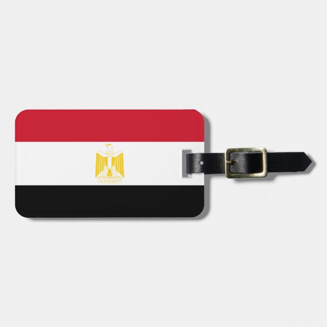 Flag of Egypt Luggage Tag (Front Horizontal)