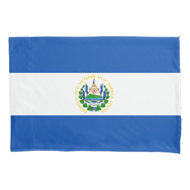 Flag of El Salvador Pillowcase (Front)