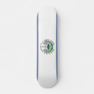 Flag of El Salvador Skateboard